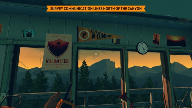 Der Spieler passt auf, was in den Tälern passiert. (Screenshot: Golem.de)